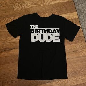 Like New Black 'The Birthday Dude' T-Shirt